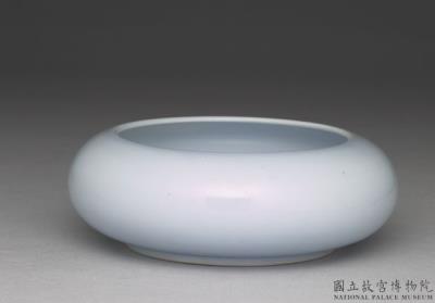 图片[2]-Brush washer with sky blue glaze, Qing dynasty, Kangxi reign (1662-1722)-China Archive